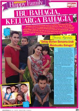 tubagusguritno's tweet photo. Di edisi 1165 2day ada happy family @dagnesia @Dsinathrya @LioDiegoSabrina.Grab it! @donaagnesiafans @BFFDariusDonna http://t.co/mLY3hOke8P