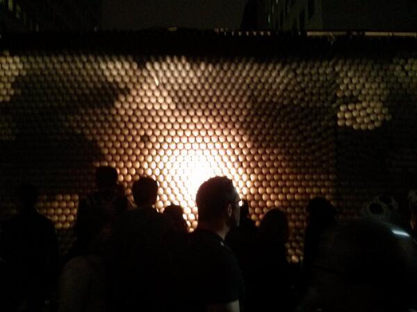 FunTimesToronto's tweet image. Blurry cocoon at university and elm