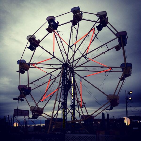 WatchWithUs's tweet image. Cattle Baron's before the rain rolled in