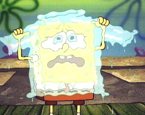 bob esponja sueter de lagrimas