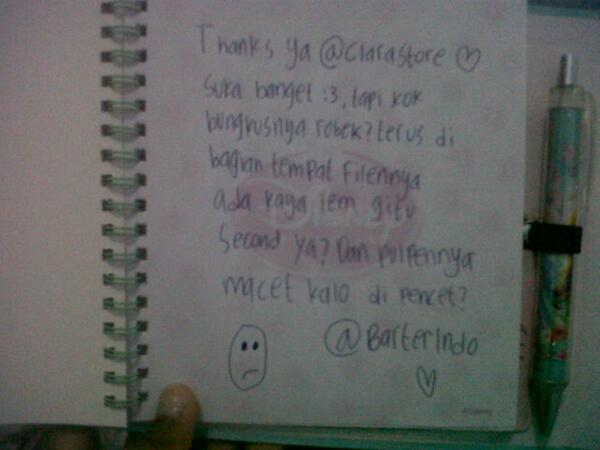 BarterIndo's tweet photo. @ClaraStore http://t.co/2vQu8Beq4y