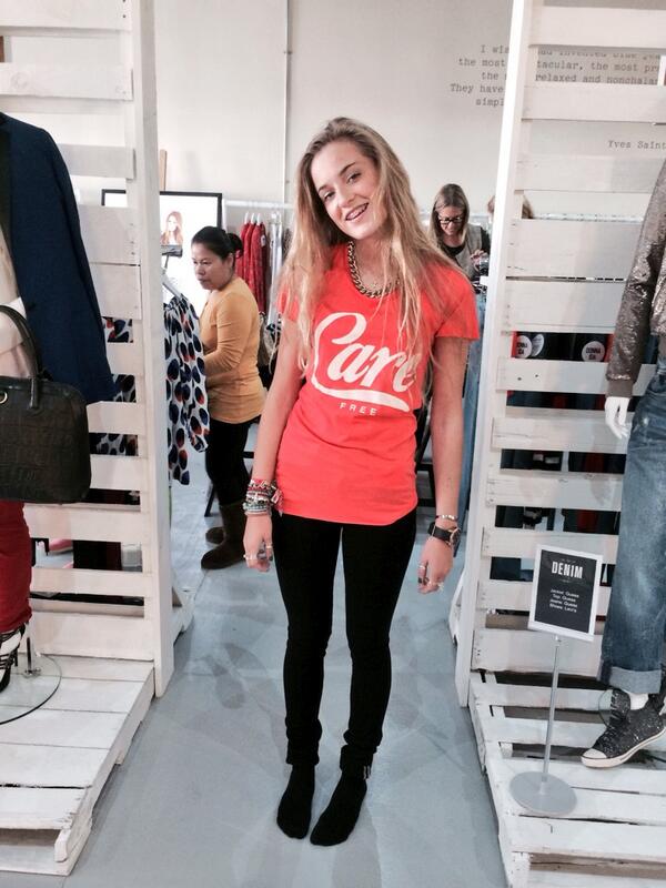 donnaida's tweet image. #stylehunter @AliceBrightmor3 in @ZOE_KARSSEN @iamtheIDAgirl Ivy in Noir at #artofdenim.