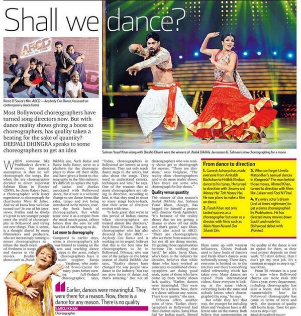 Shall We Dance? #DrashtiSalman #Jhalak @drashti10 @salmanyusufkhan