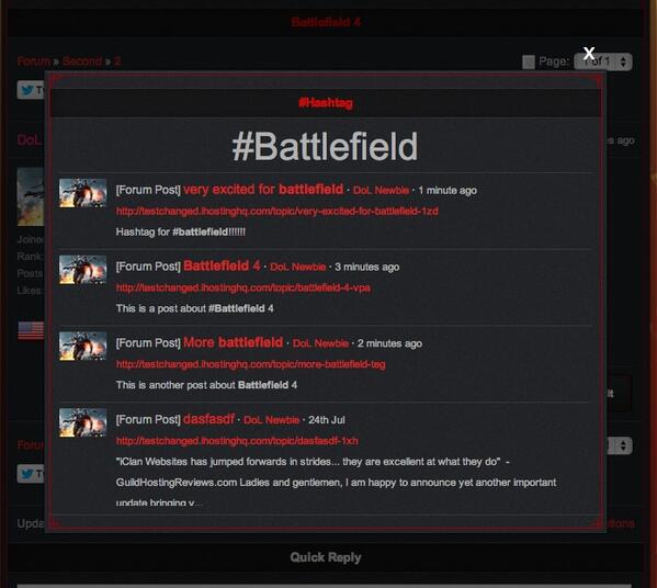 iGuildWebsites's tweet photo. We're jumping on the #hashtag bandwagon. Soon you'll be able to add your own hashtags in your posts! #awesome http://t.co/mCnq3bN724