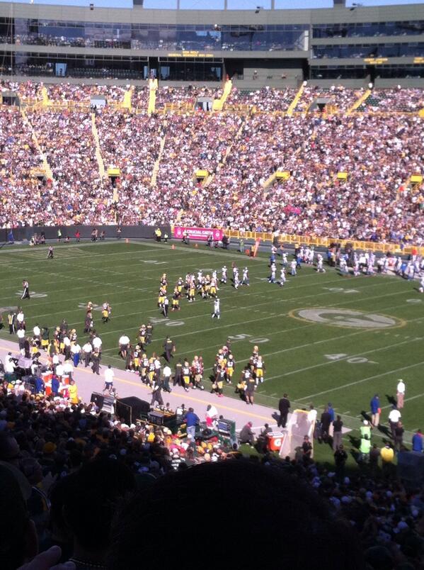 SamWiersma's tweet image. #packergame