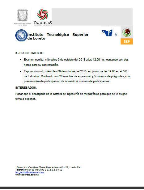 itsloretozac's tweet photo. Convocatoria http://t.co/NLBgEGRgCA