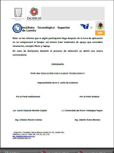 itsloretozac's tweet photo. convocatoria http://t.co/JuVtF93Hrp