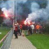 #NoPyroNoParty at a game somewhere in Holland (thanks to @JustinVoppen)