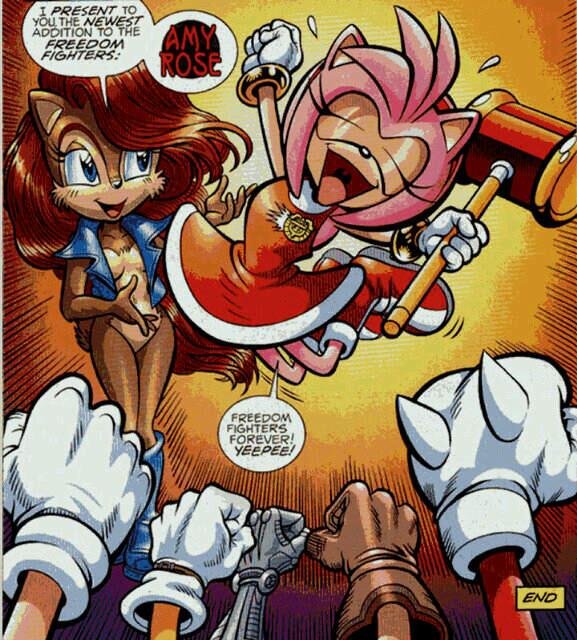 Amy's realization (art by @aalicjaa21 on Twitter). : r/SonAmy