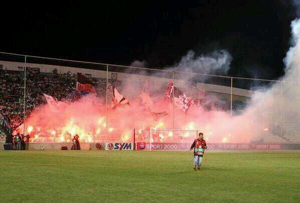 #awaydays Eintracht Frankfurt at Nicosia (thanks to @LouisdeGroot )