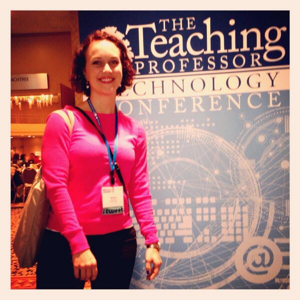 jennadrenten's tweet image. Had a great experience at The @TeachProf Tech Conference in ATL- head spinning w/ new higher ed tech ideas! #TPtech