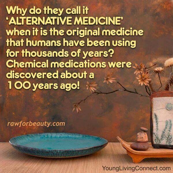 «<a href="/moonlightcougar/">venus arbright</a> Why is it called alternative medicine when humans have used it for how many years? »