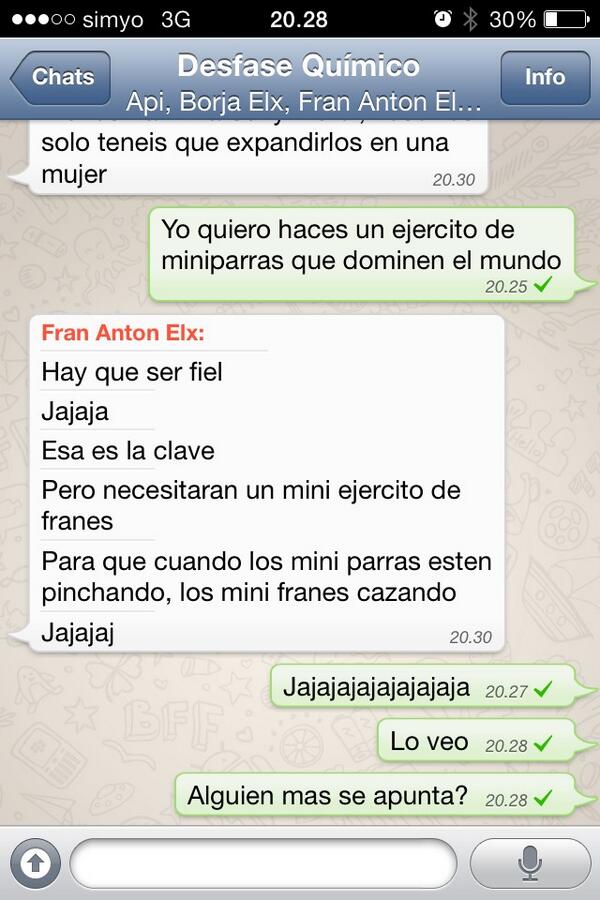 Parricaxial's tweet photo. Conversaciones de taraos con @PaquitoDaSouza http://t.co/vlMErBfLI7