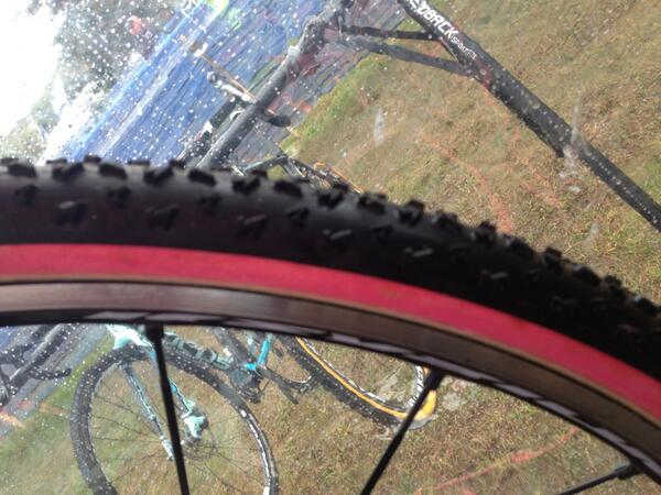 cxmlive's tweet image. Lots of hot pink tire sidewalls at @providencecross this weekend!