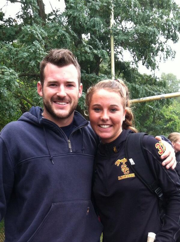 NArmstrong44's tweet image. Got to see this kid &amp;amp; USC WLAX today. She killed it. @USCTrojansLax @DDoherty2  #33 #Trojans #Pequa #stud