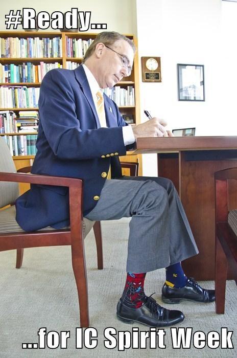 ICSpiritWeek's tweet photo. 'Nuf said.

#ICSpirit #ICSpiritWeek13 #SillySocks13 http://t.co/sHfjN7oI5G