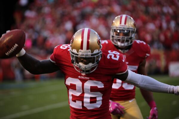 49ers's tweet photo. T Brock pick No. 2. http://t.co/KjSIaqlSc8