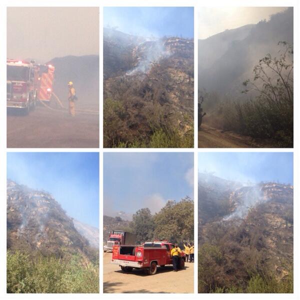 ABC7JulieSone's tweet image. #BakerFire: pics from #OC Supervisor @toddspitzeroc