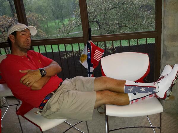 Paulie T, Rockin' the socks