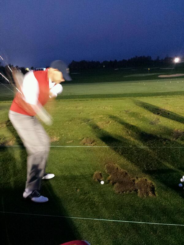 Had sparks flying early this morning!