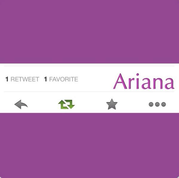 bizzlextrill's tweet image. Yessss got Ari this time #FirstRT