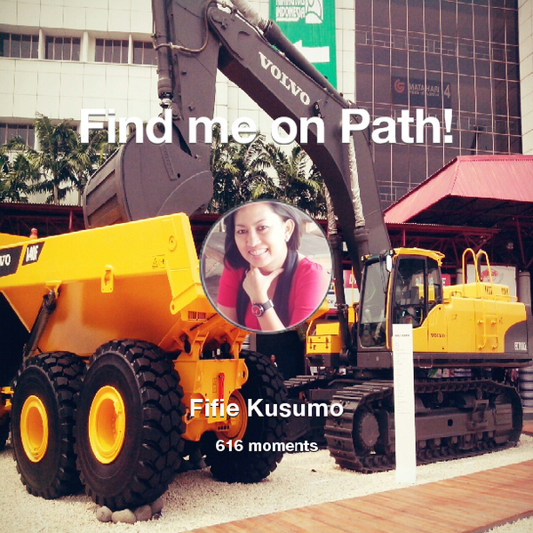 fifieuni's tweet photo. I've shared 616 memories with my friends on #Path - see them now at http://t.co/SuNp44F6t3! #thepersonalnetwork http://t.co/XoCZDFCtsO