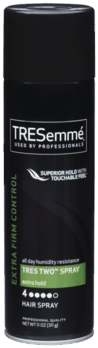 droth89's tweet photo. Keep stray hairs at bay &amp; your style in place all day with @TRESemme TRES Two Hairspray! http://t.co/WQgo29iLWH