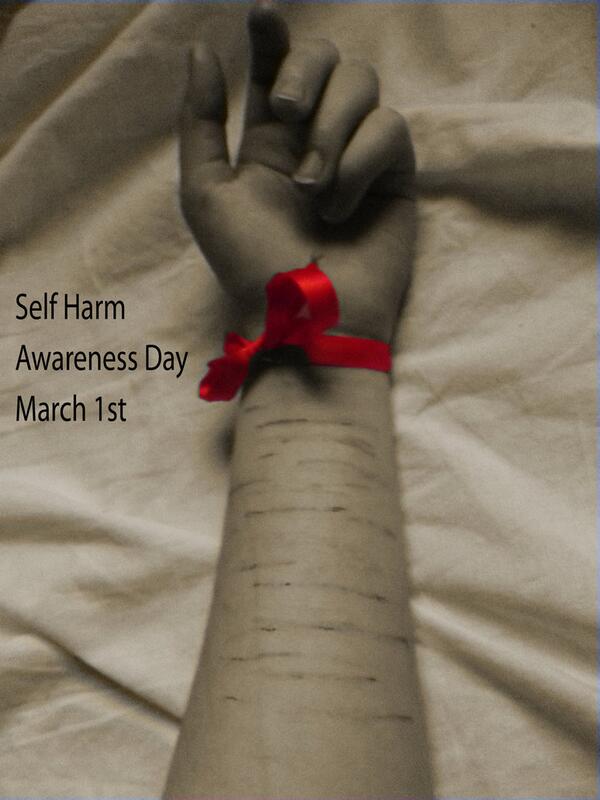 Purdyverted's tweet image. March 1st is selfharm awareness day&amp;lt;3