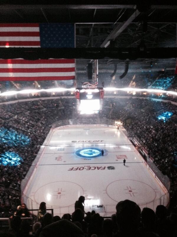 Keith_Dowler's tweet image. Suite seats for tonight's #nhljets game! #upperdecker #teemuselanne