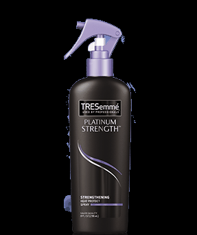CouponReference's tweet image. Steer clear of breakage &amp;amp; frizz. Use @TRESemme Platinum Strength Heat Protect Spray when you heat style!