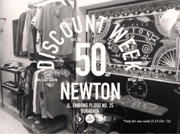 Day 3 US/SS DISCOUNT WEEK at <a href="/Newtonstoreid/">Newton Store ☮</a> it's up to 50% for all item. Grab yours fast!