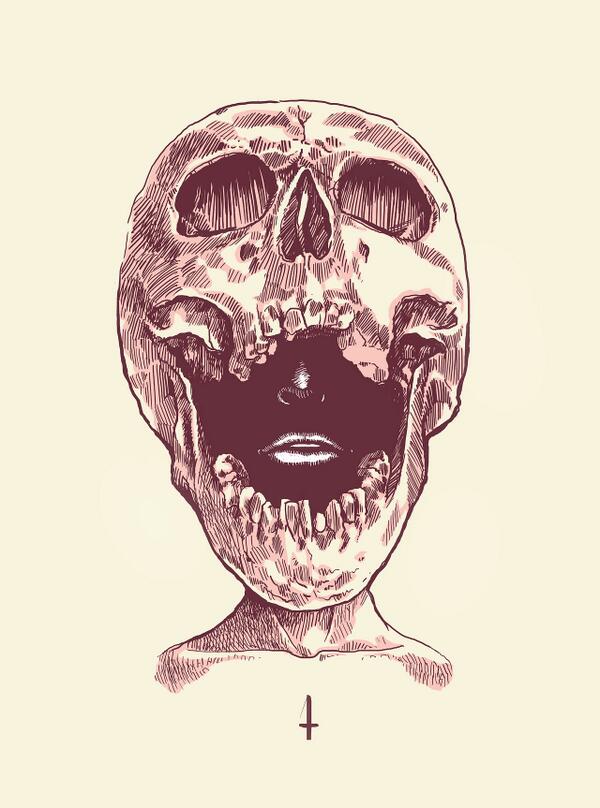 hovacID's tweet photo. skull  | digital drawing | yusman ali * @iyusmn | 2013 http://t.co/zMdmfFGrNU