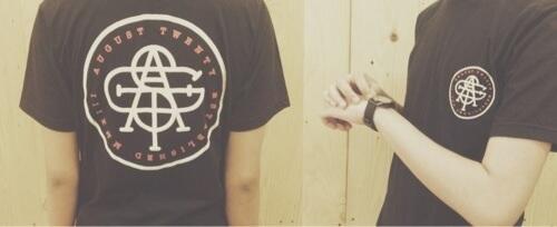 "Initials" (Black)  IDR 99K ,Available Size S,M !! Order 085720082939