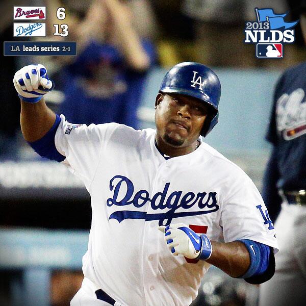 DodgerSEL28's tweet image. We want some more #PapiPower in Game 4 #LetsGoDodgers  http://t.co/oKPuNgVETC&quot;