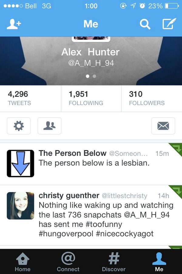 A_M_H_94's tweet image. @littlestchristy well jeez isn't this kinda awkward to find this on the ol' twitter machine #lesbianism #secretout