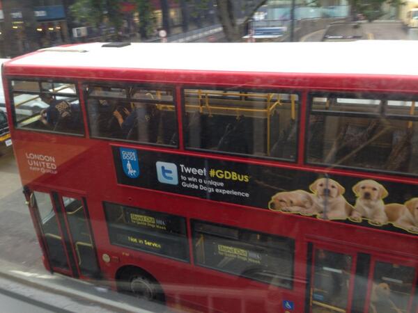 walthamstowTash's tweet photo. Just seen the #gdbus set off from Euston. Looking good! http://t.co/d641nPsswh