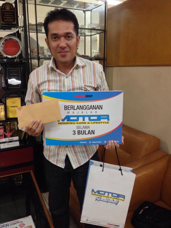 retro_isme's tweet photo. @Miracle_Verry : Congrats ya bro! 1st winner Retro Photo Contest #MOTORIIMS2013 http://t.co/xfyniR9Y32