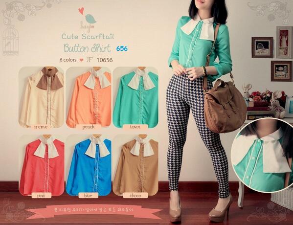 ChocoChubby_FS's tweet photo. button shirt 656 hrg 85rb http://t.co/zVSTt23qnu