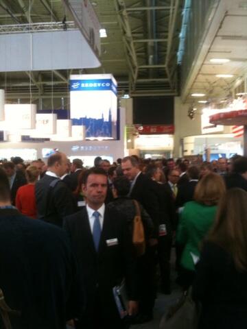 europroperty's tweet photo. Amazingly busy Monday morning at Expo Real #europroperty http://t.co/KfC1AaCgpr