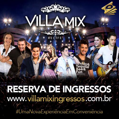 VillaMixIngress's tweet photo. Moçada, tá um sucesso a RESERVA de INGRESSOS para o #VillaMixRecife. Faça a sua pelo site http://t.co/O5IYlG49Bd http://t.co/5U735Emwwq