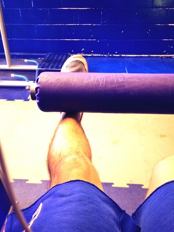 JamesCarr7's tweet photo. Knee getting stronger #injury #ACL http://t.co/VoN7nNUMym