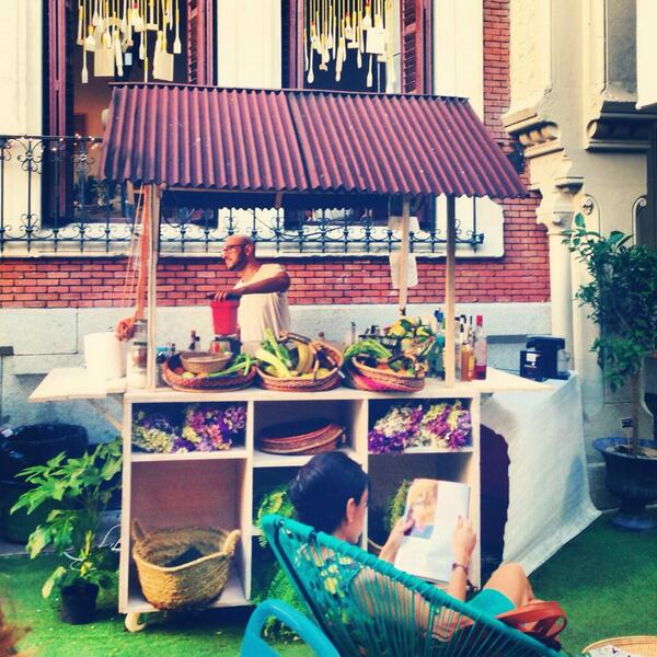 Morning!! Love breakfast time in <a href="/ThePatioMadrid/">The Patio </a> | Exquisite pop-up terrace &amp; shop in a Palace of Madrid. #lifestyle