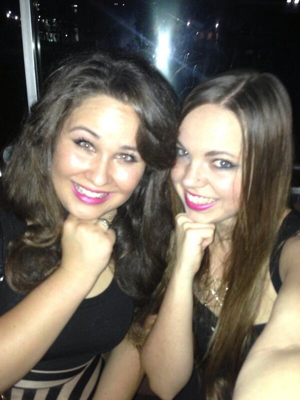 CarleyRose_'s tweet photo. @gracehelbig just two Aussie Daily Grace fans #GraceFacing on the party bus :) @BelindaReeds http://t.co/JeClCYwfXo