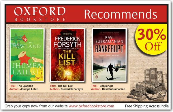 Buy online at oxfordbookstore.com and get upto 30% off in books. Free shipping across India . #Oxfordrecommends