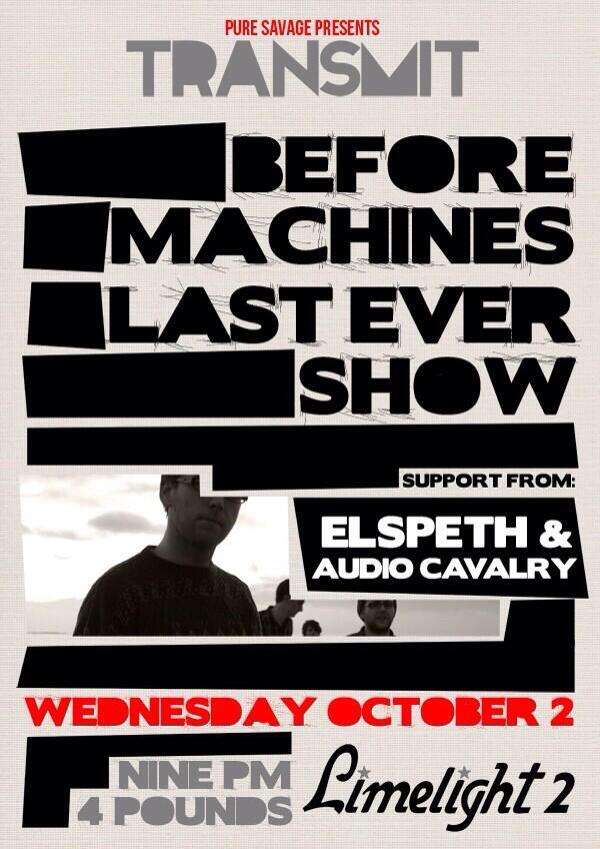 BandsNI's tweet photo. NEXT WED: @beforemachines last show, support: @Elspethmusic &amp; @AudioCavalry #GigsNI http://t.co/wn2AuWLdj7