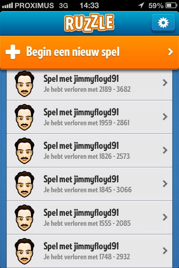 De aanhouder wint... @vancampjo #ruzzle