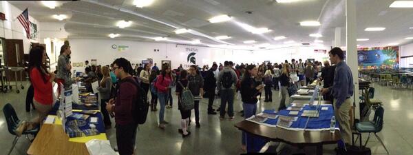 BronkMPS's tweet photo. Great college fair at MHS, tremendous job by the school counseling department and all who supported the event!!!!!!! http://t.co/ume0YFFS2f