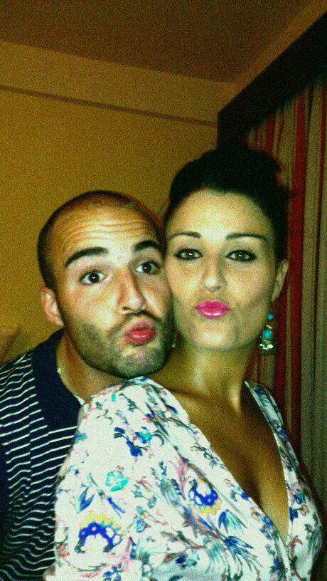 sandrasansi's tweet photo. Ya estamos de vuelta a la rutina desde hace unos dias!!xo...una foto dice más k mil palabras #teamo @ivanolmos89 http://t.co/OUaVq8efXv