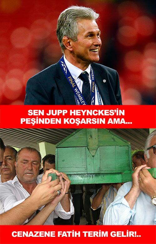 Ünal Aysal'a: SEN JUPP HEYNCKES’İN PEŞİNDEN KOŞARSIN AMA... CENAZENE FATİH TERİM GELİR!.. #Galatasaray <a href="/GalatasaraySK/">Galatasaray SK</a>