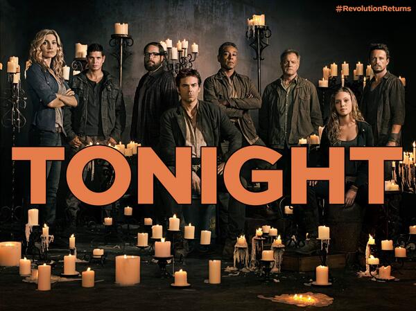 _RevolutionTV's tweet photo. I’m watching the #Revolution Season 2 premiere TONIGHT at 8/7c on @NBC! http://t.co/qrgSRByjQI